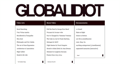 Desktop Screenshot of globalidiot.com